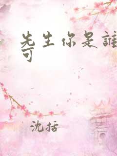 先生你是谁林亦可