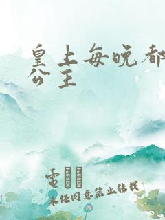 皇上每晚都要H公主