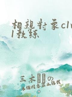 相亲对象c1v1教练