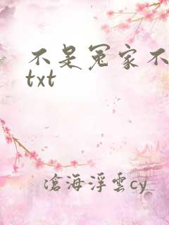 不是冤家不聚头txt