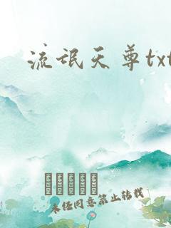 流氓天尊txt
