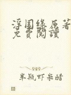 浮图缘原著小说免费阅读