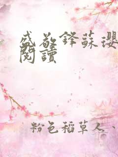 盛敬锋苏璎免费阅读