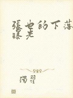 张也的下落终于曝光