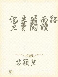 沉光归南路全文免费阅读