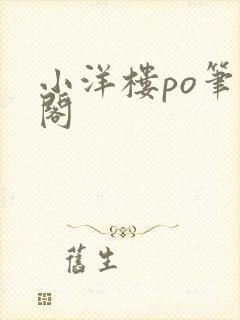 小洋楼po笔趣阁