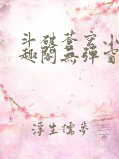 斗破苍穹小说笔趣阁无弹窗