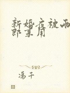 新婚夜被两个伴郎享用