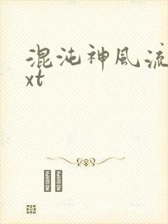 混沌神风流史txt