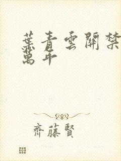 叶青云关禁闭一万年