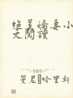 绝美娇妻小说全文阅读