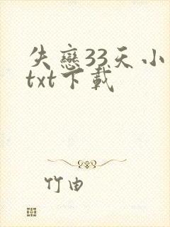 失恋33天小说txt下载