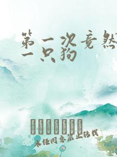 第一次竟然给了一只狗