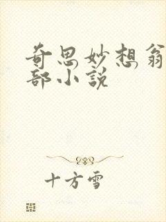 奇思妙想翁的全部小说