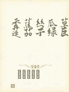 香蕉丝瓜草莓榴莲茄子绿巨人免费