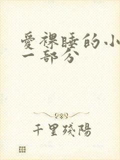 爱裸睡的小丹第一部分