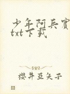 少年阿兵宾小说txt下载