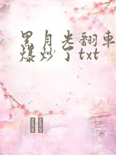 黑月光翻车后被爆炒了txt