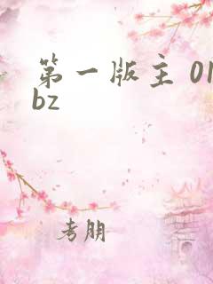 第一版主 01bz
