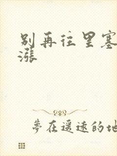 别再往里塞了好涨