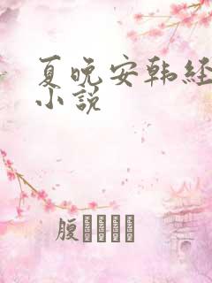 夏晚安韩经年的小说