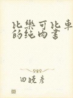 比乐可比车速快的纯肉书