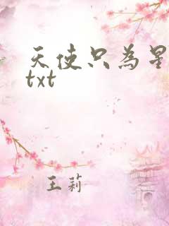 天使只为星夜哭txt