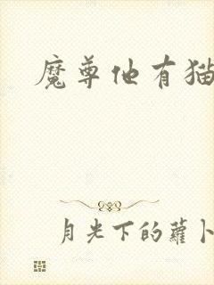 魔尊他有猫了
