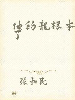 他的龙根本太大了