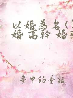 以婚为名 (军婚 高干 婚恋)
