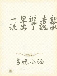 一旦进去就无法流出了魏承泽