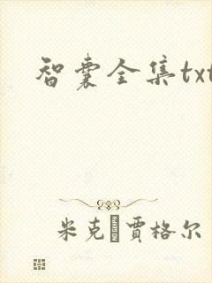 智囊全集txt