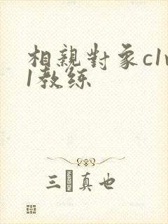 相亲对象c1v1教练