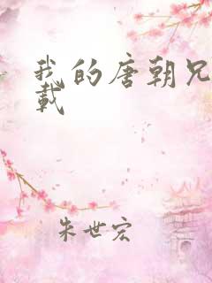 我的唐朝兄弟下载