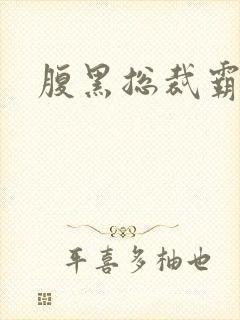 腹黑总裁霸道妻