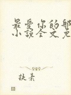 最爱你的那十年小说全文免费阅读