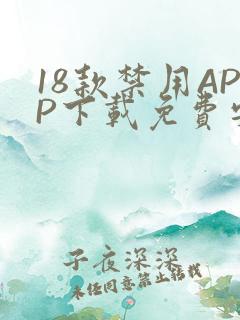 18款禁用APP下载免费安卓