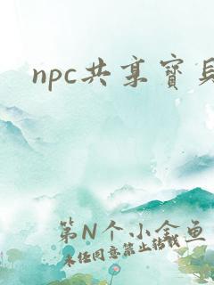 npc共享宝贝