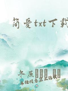 简爱txt下载
