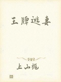 王牌逃妻