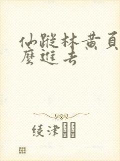 仙踪林黄页网怎么进去