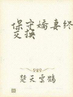 保守娇妻终于被交换