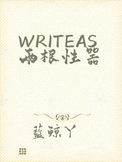 WRITEAS两根性器