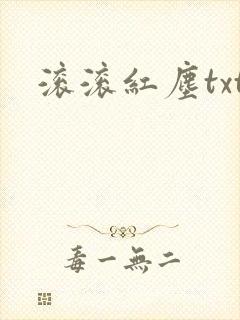 滚滚红尘txt