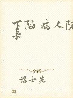 下陷 病人院院长