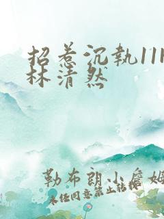 招惹沉执11H林清然