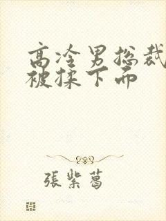 高冷男总裁憋尿被揉下面