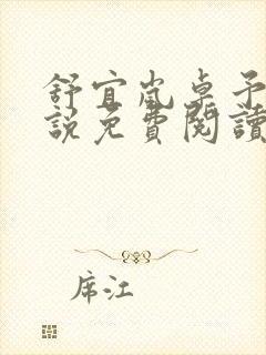 舒宜岚卓予淮小说免费阅读全文