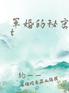 军婚的秘密txt