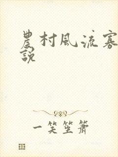 农村风流寡妇小说